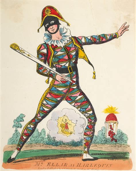 The harlequin - harlequin (third-person singular simple present harlequins, present participle harlequining, simple past and past participle harlequined) ( transitive) To remove or conjure away, as if by a harlequin's trick . 1737, Matthew Green, The Spleen: And kitten, if the humour hit / Has harlequin'd away the fit.